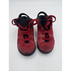 NICE Air Jordan 6 Toro Raging Bull size 9c Toddler shoes DV3606-600